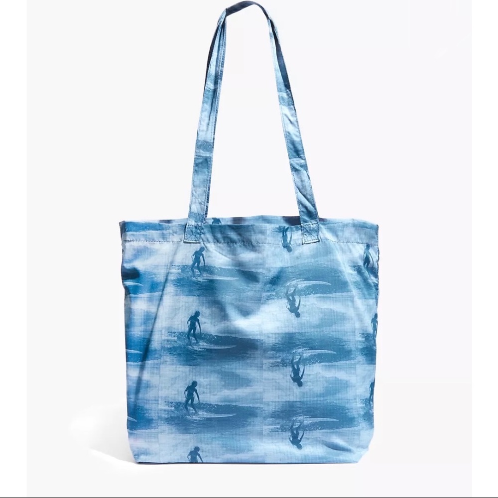 Madewell Recycled Reusable Tote in Wave Rider